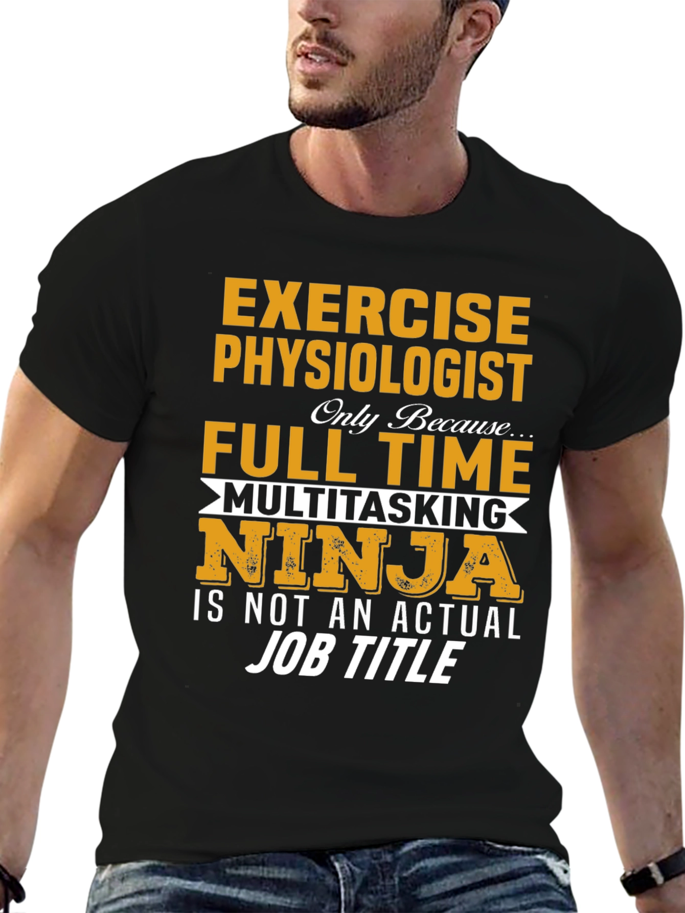 Exercise Physiologist Multitasking Ninja Graphic Tee