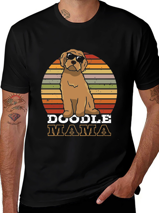 Doodle Mama T-Shirt Cute Dog Lover Tee