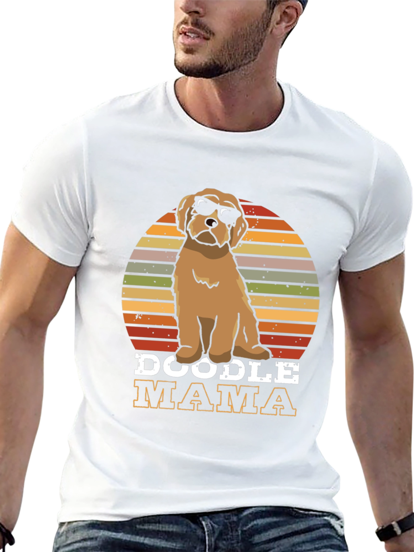 Doodle Mama T-Shirt Cute Dog Lover Tee