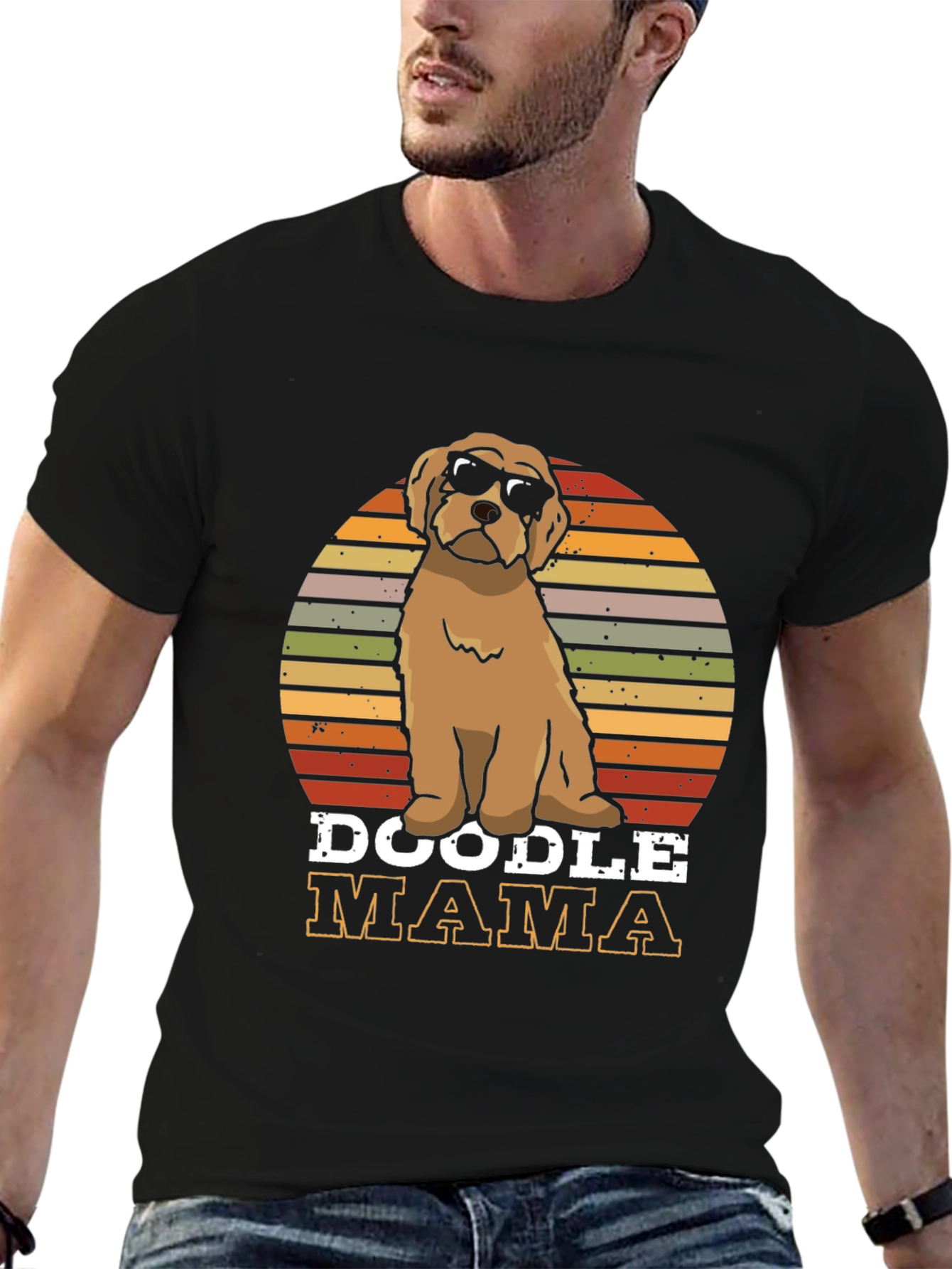 Doodle Mama T-Shirt Cute Dog Lover Tee