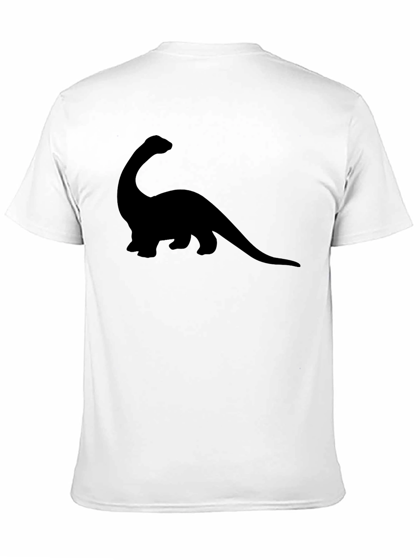 Dinosaur Graphic Tee - Black Brontosaurus T-Shirt