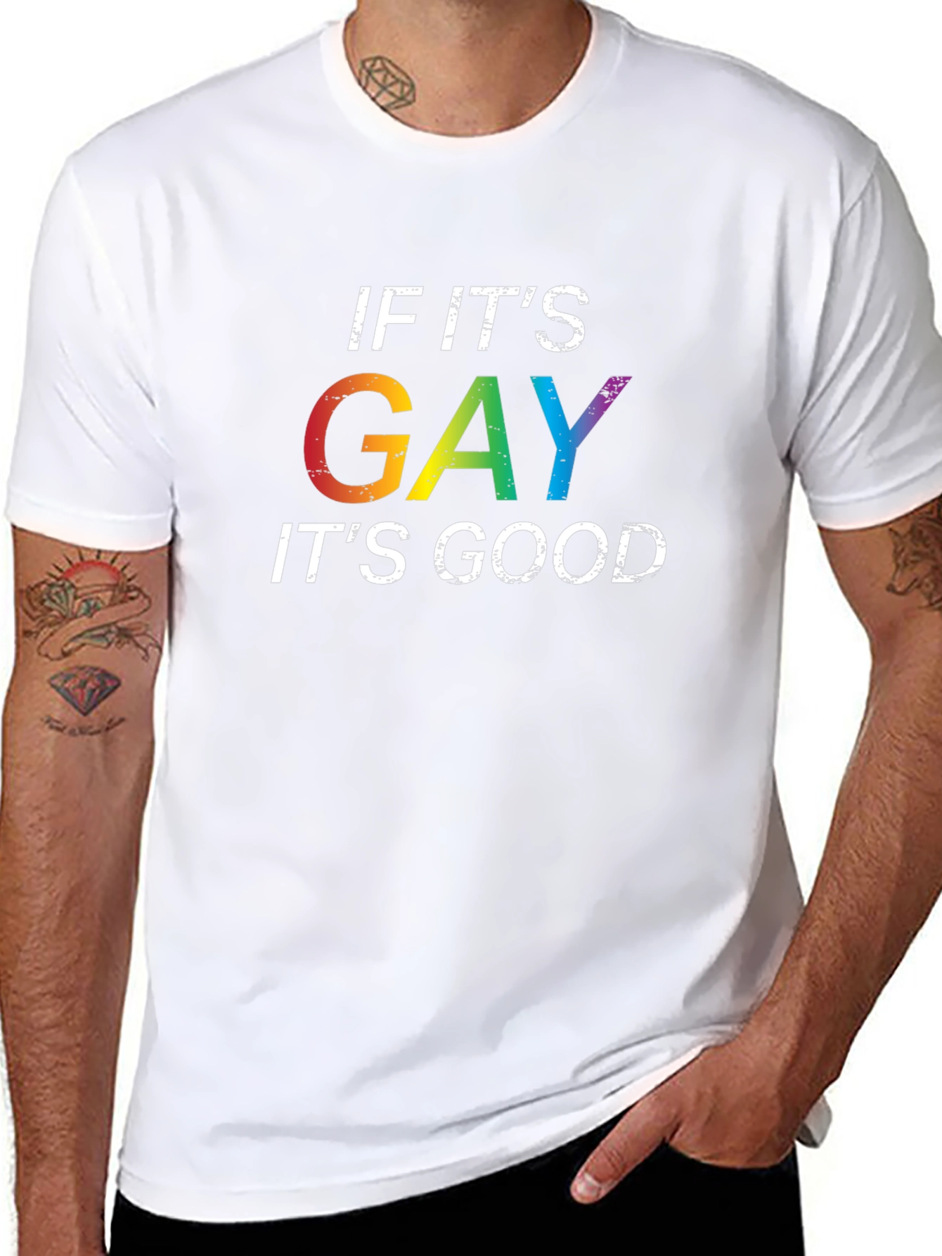 If Its Gay Its Good Black T-Shirt