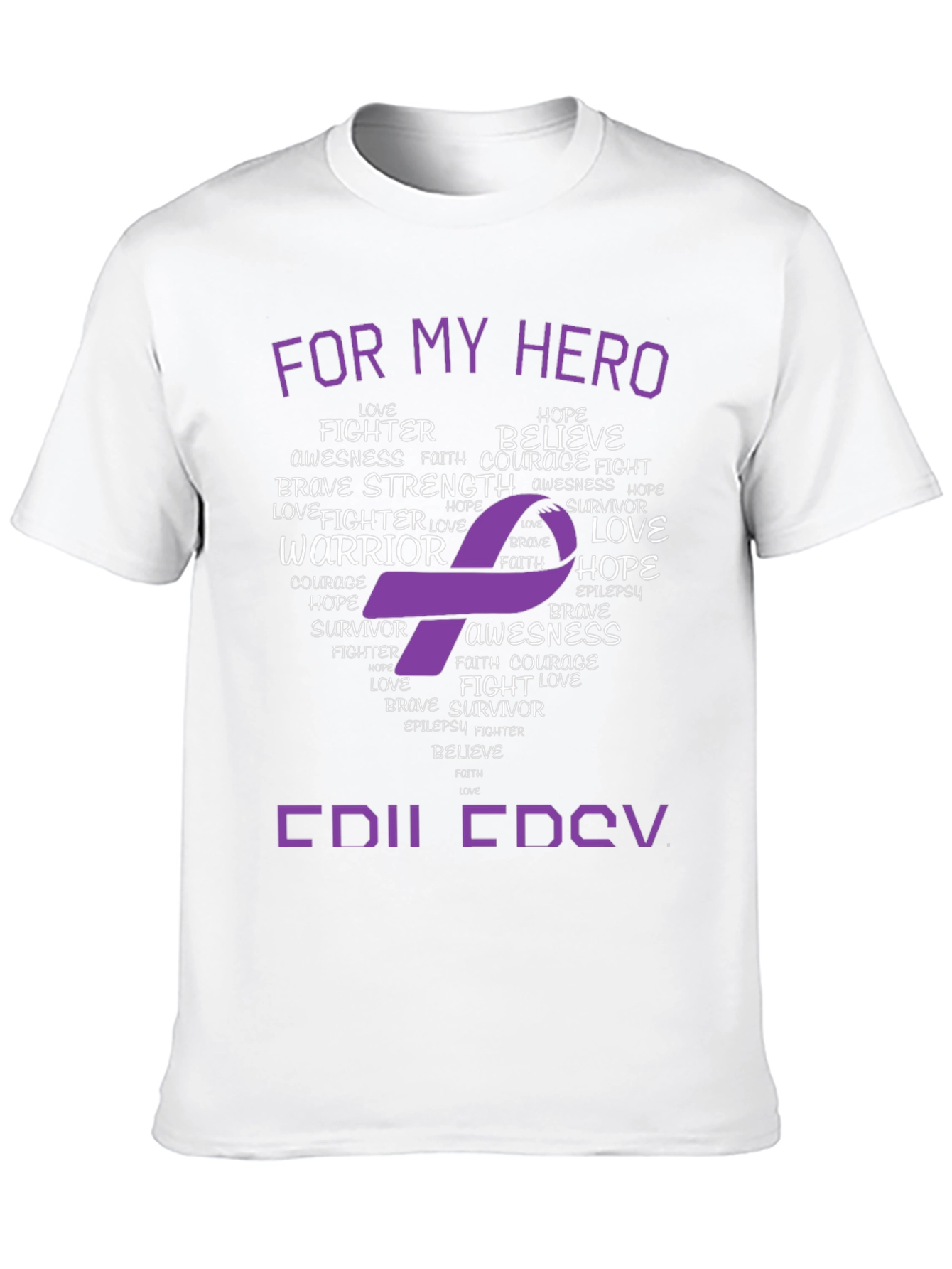 Epilepsy Awareness T-Shirt - For My Hero