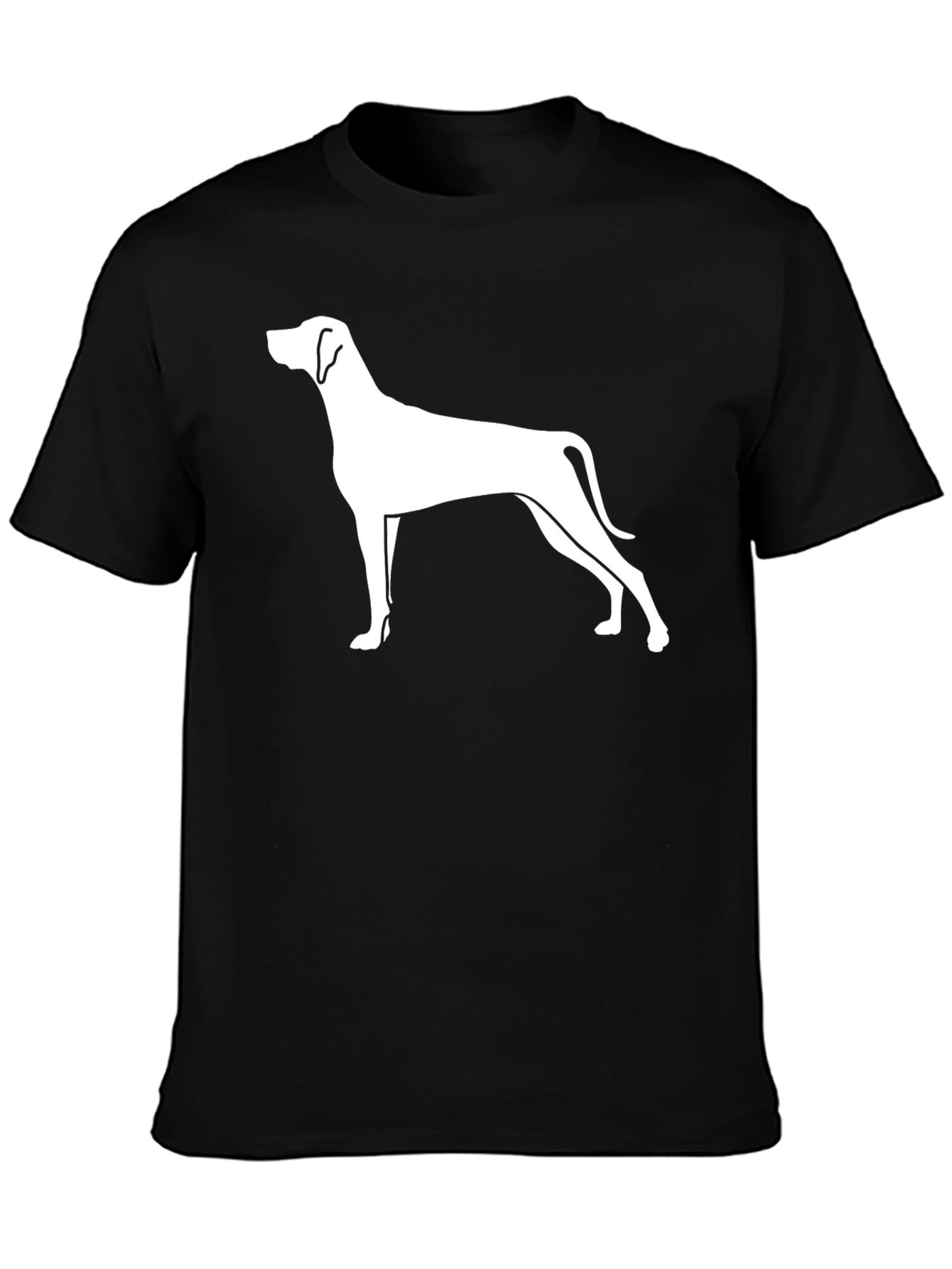 Dog Breed Silhouette Graphic T-Shirt