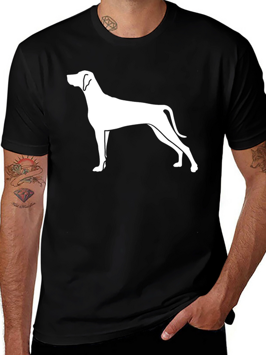 Dog Breed Silhouette Graphic T-Shirt
