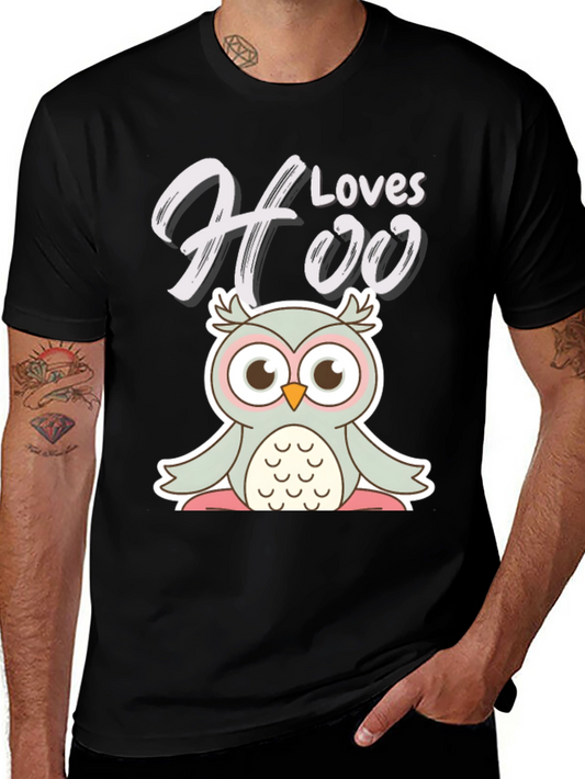 Hoo Loves You Owl Graphic Tee - Cute and Stylish