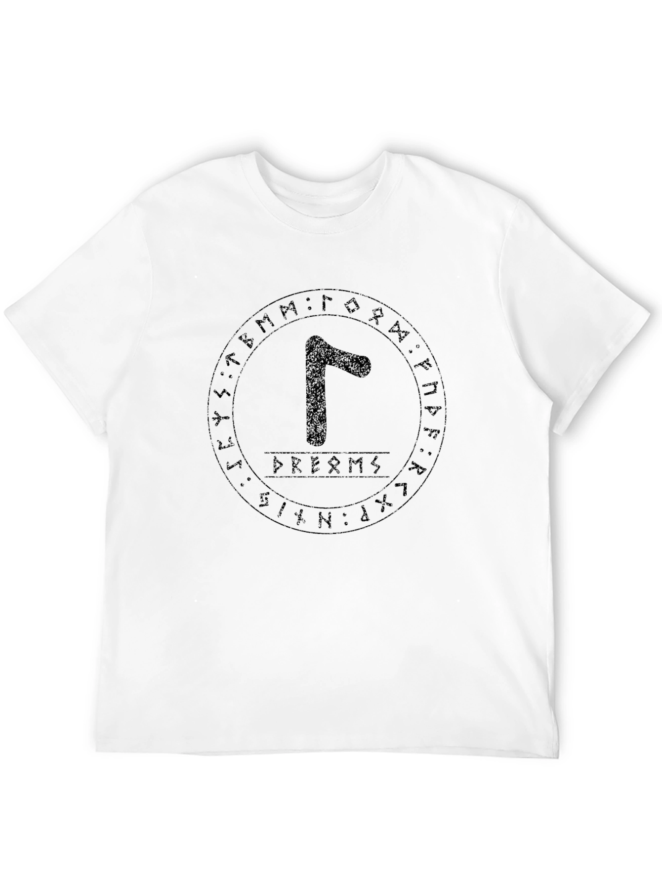 Viking Rune Dreams T-Shirt - Black