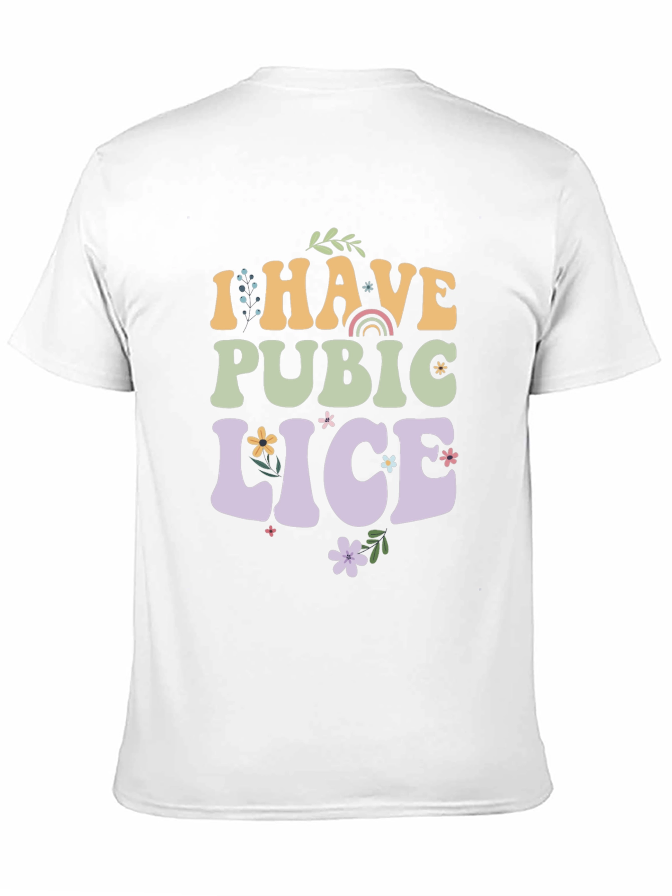Humorous Graphic Tee - I Have Public Lice
