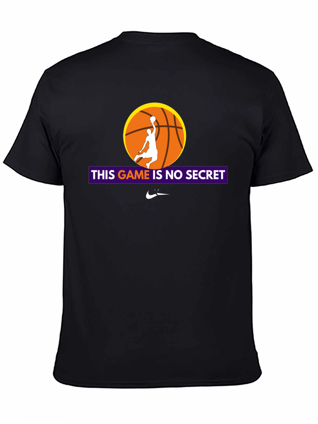 Basketball Graphic Tee - This Game is No Secret