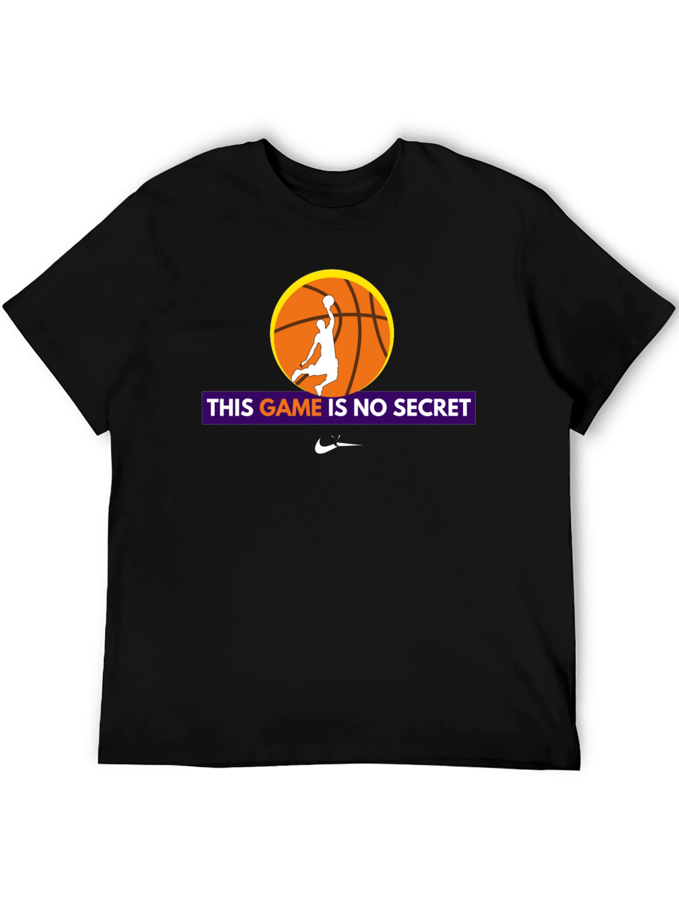 Basketball Graphic Tee - This Game is No Secret
