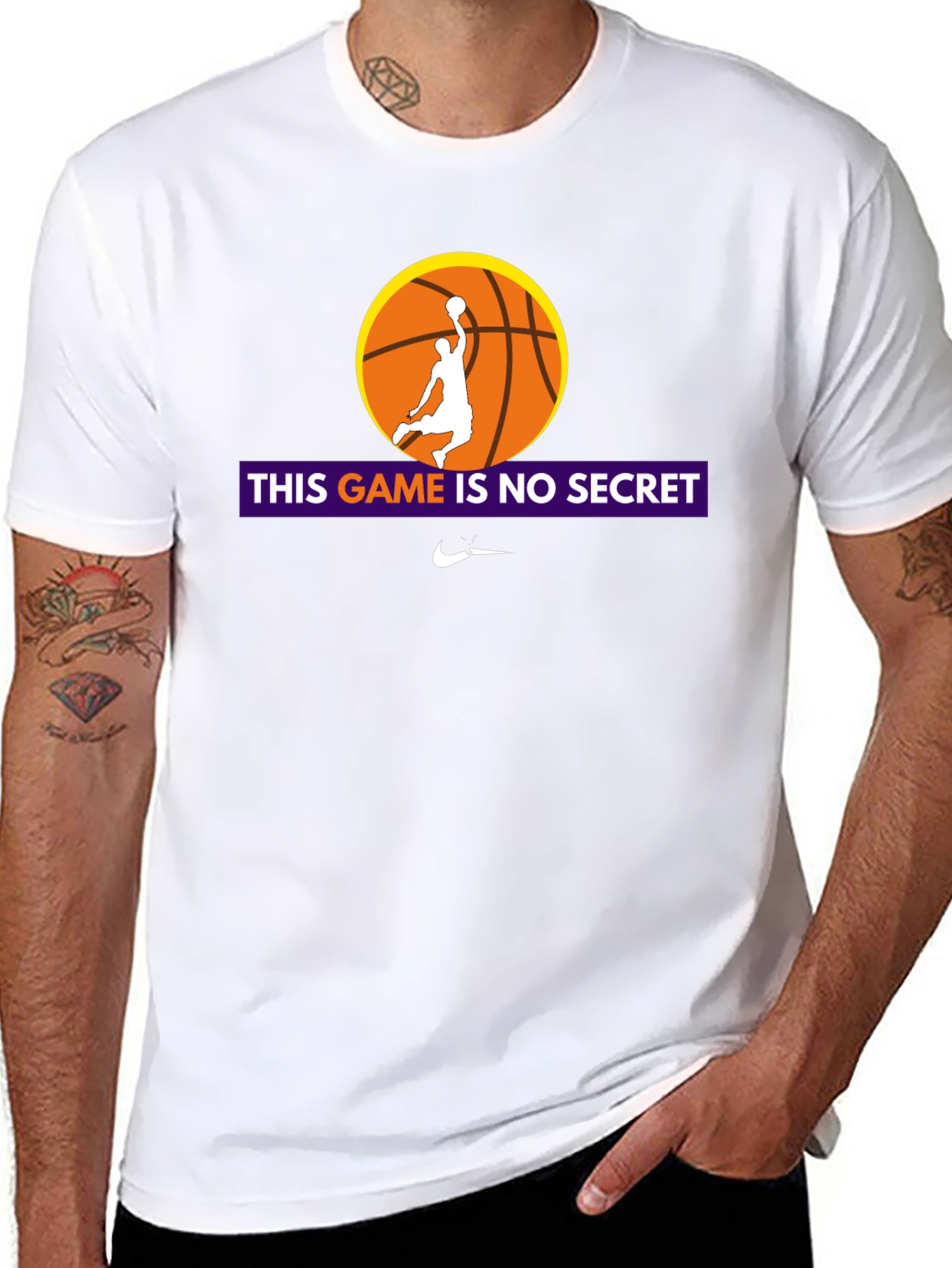 Basketball Graphic Tee - This Game is No Secret