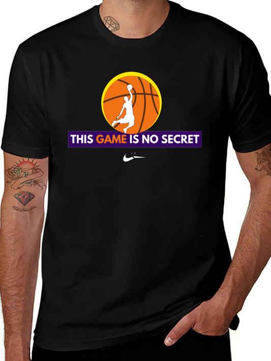 Basketball Graphic Tee - This Game is No Secret