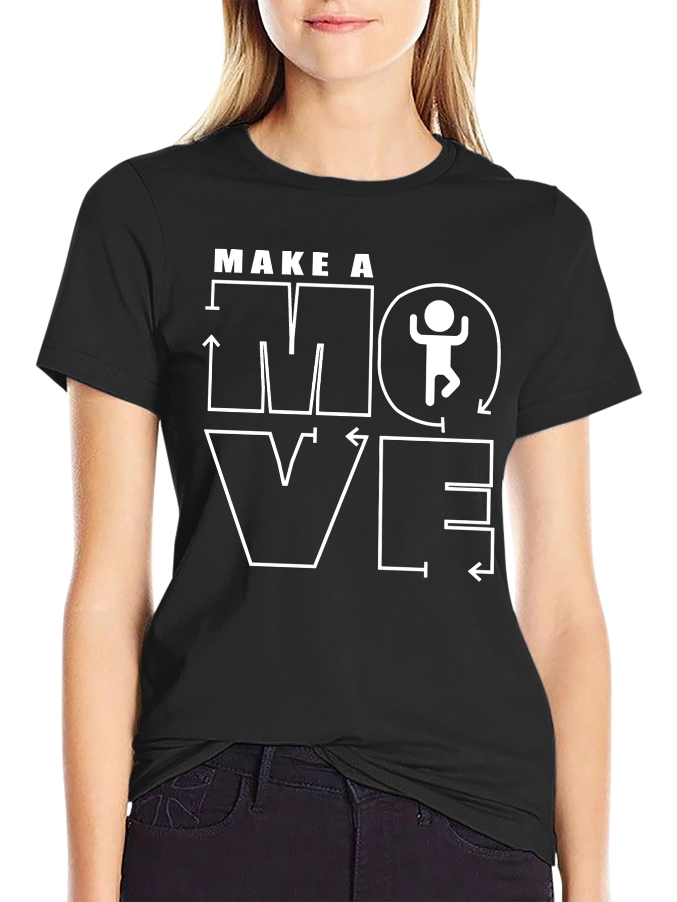 Make a Move Graphic T-Shirt