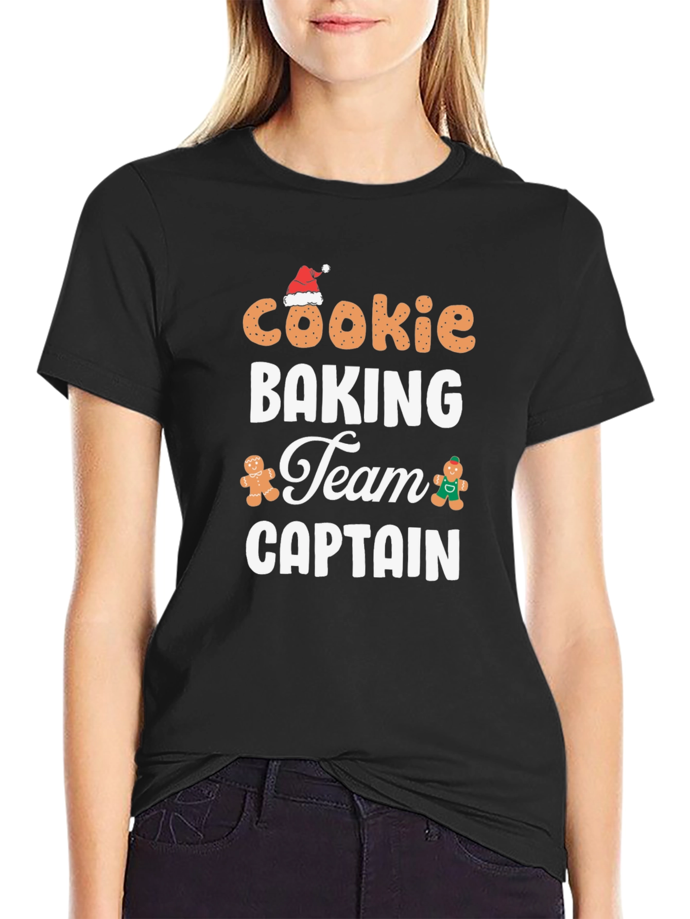 Cookie Baking Team Captain Christmas T-Shirt