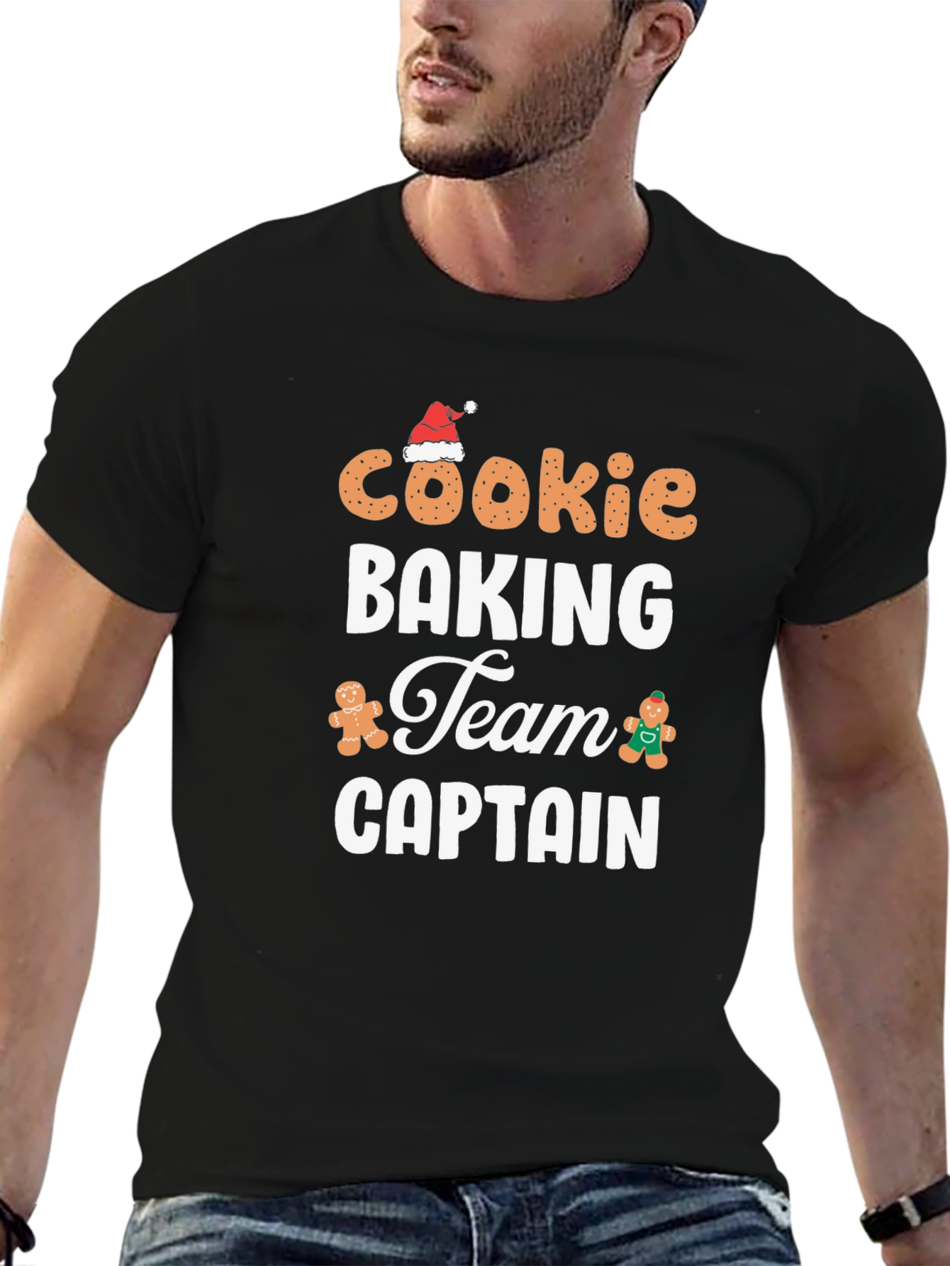 Cookie Baking Team Captain Christmas T-Shirt