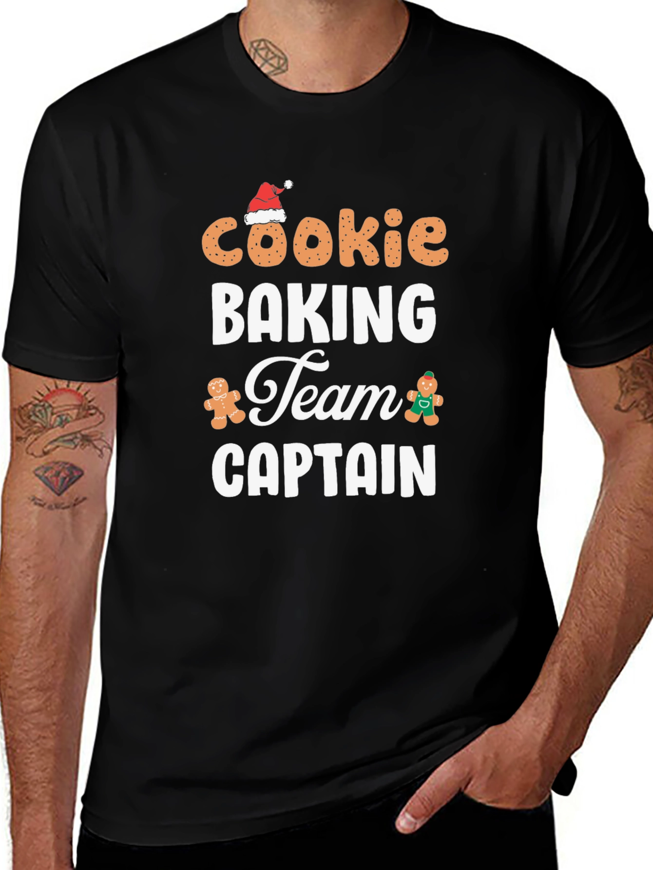 Cookie Baking Team Captain Christmas T-Shirt