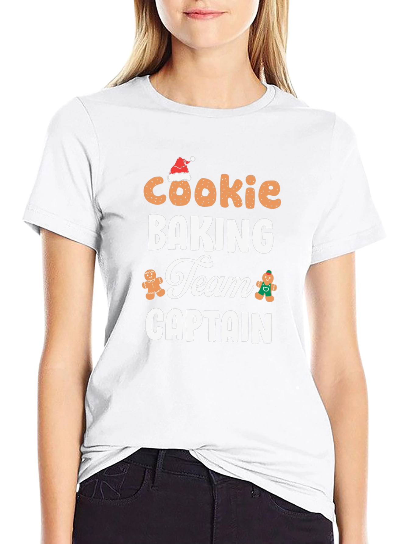 Cookie Baking Team Captain Christmas T-Shirt
