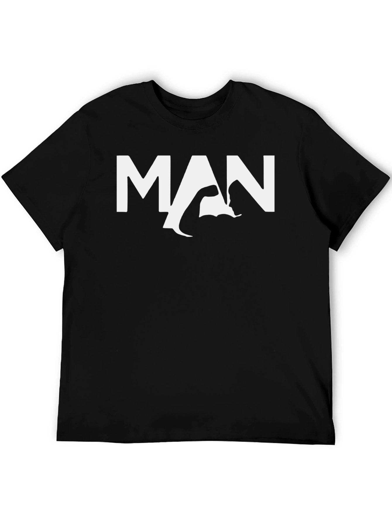 Man Power Muscle T-Shirt - Black
