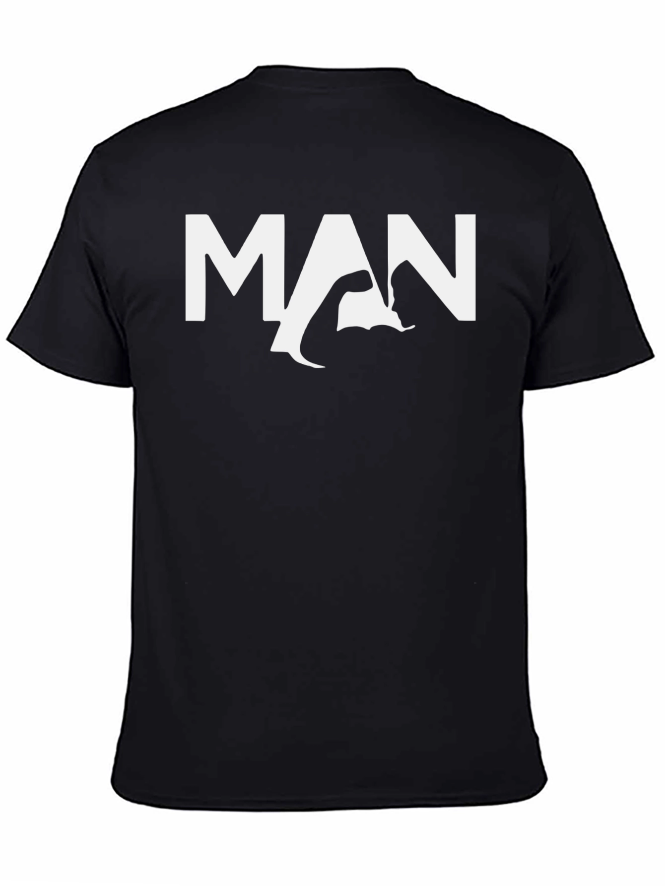 Man Power Muscle T-Shirt - Black