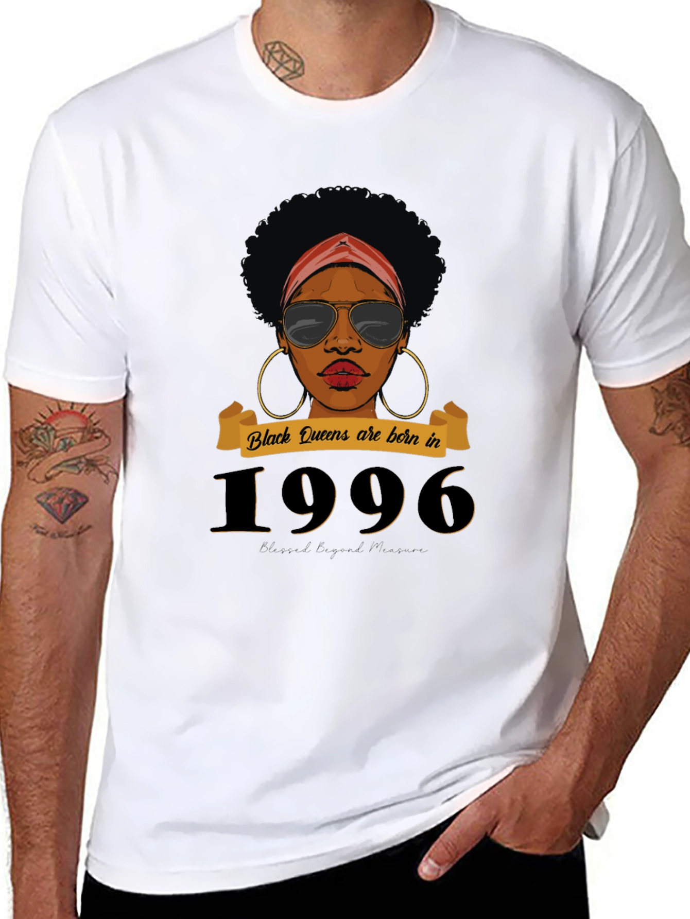 Black Queen 1996 Birthday T-Shirt