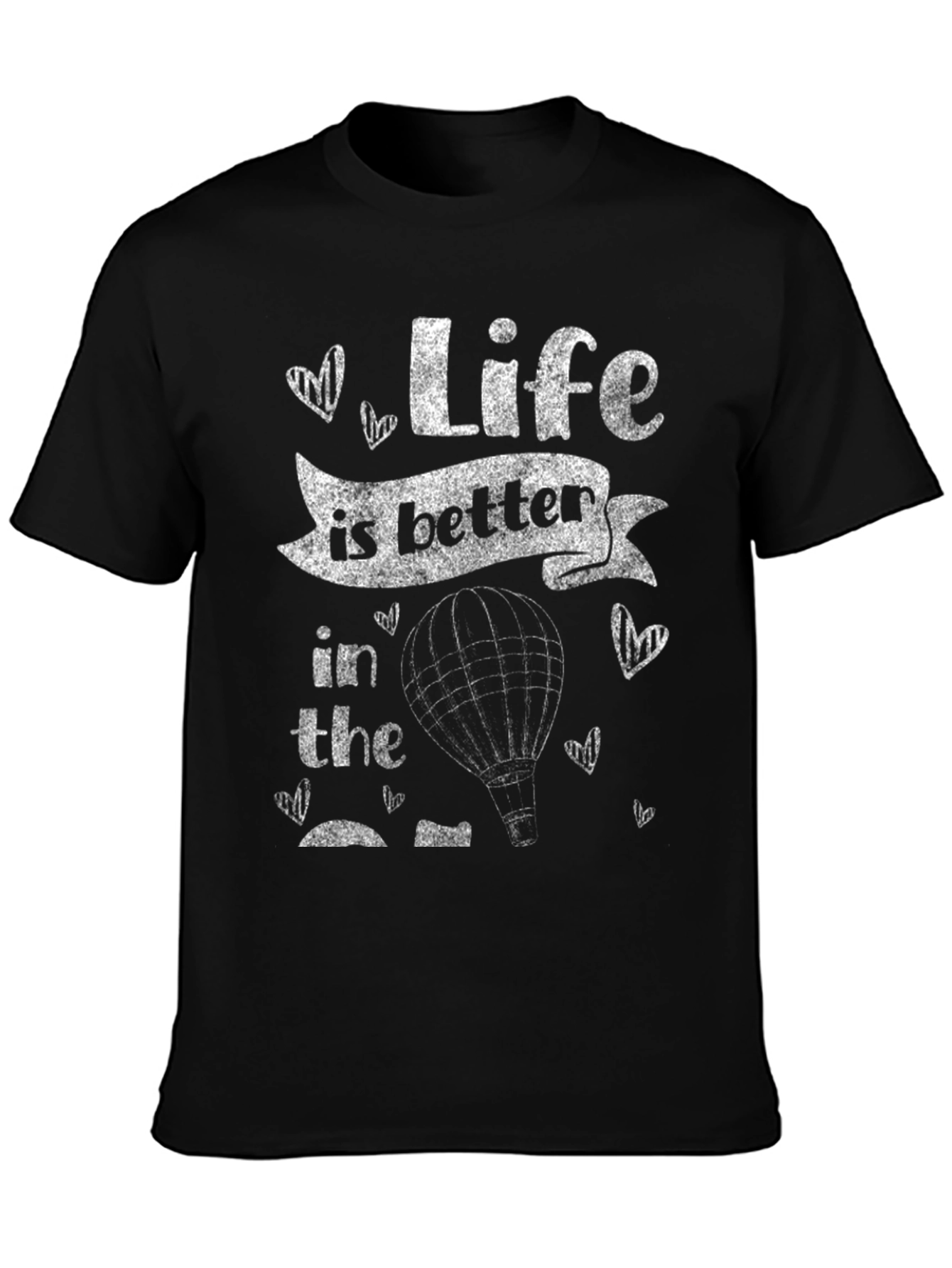 Life is Better in the Air Balloon Graphic Tee
