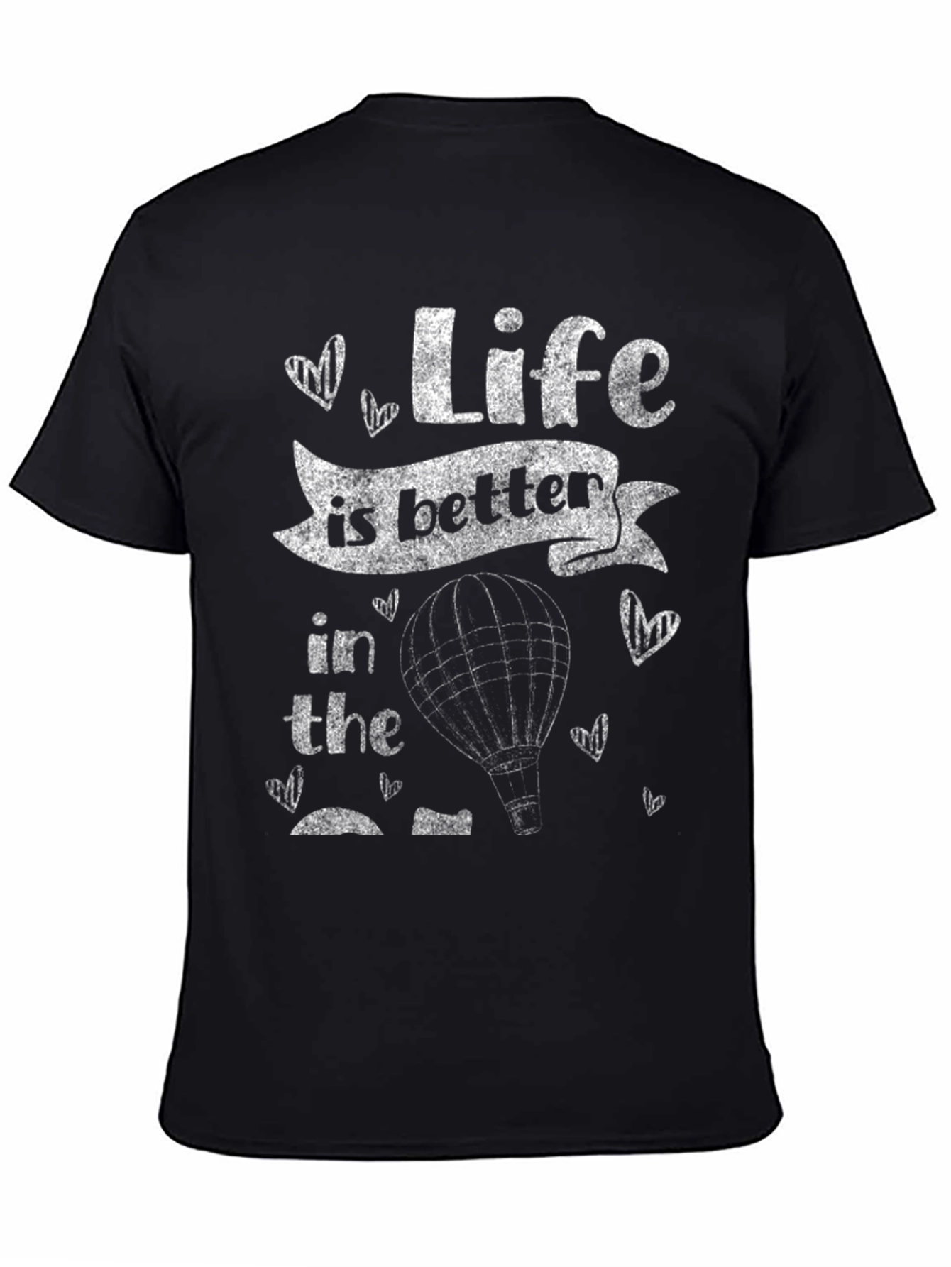 Life is Better in the Air Balloon Graphic Tee