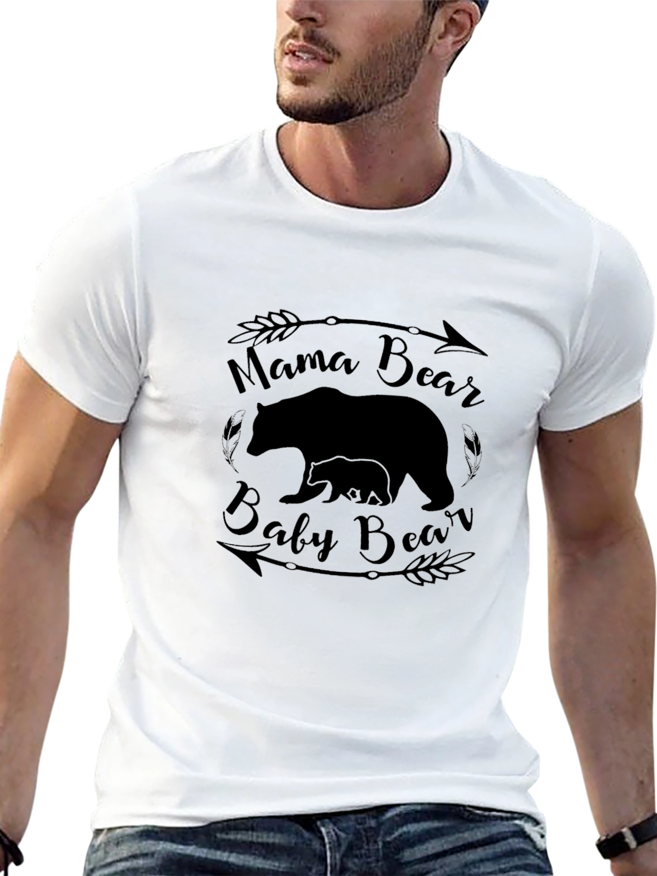 Mama Bear & Baby Bear Graphic Tee