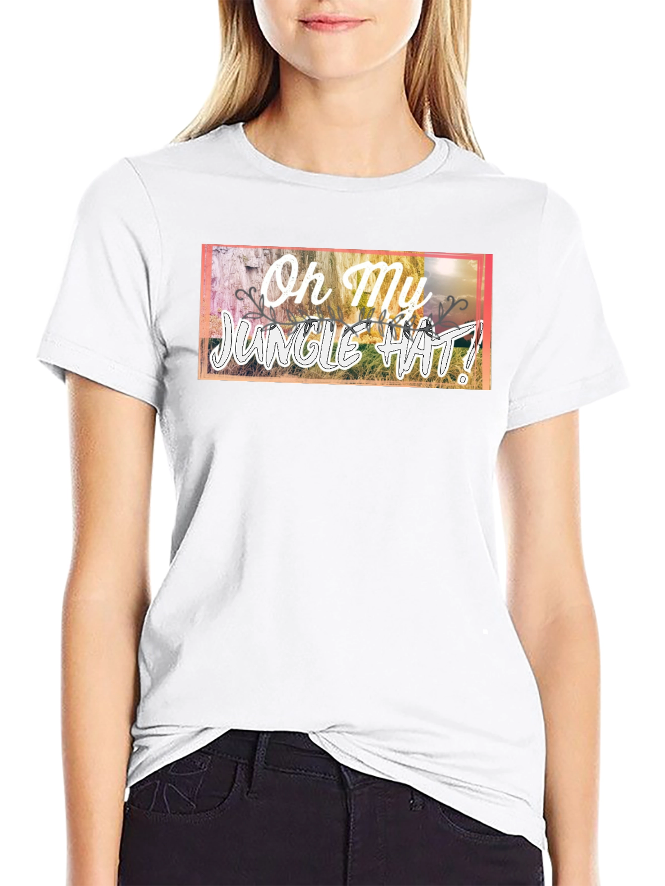 Oh My Jungle Hat! Graphic Tee