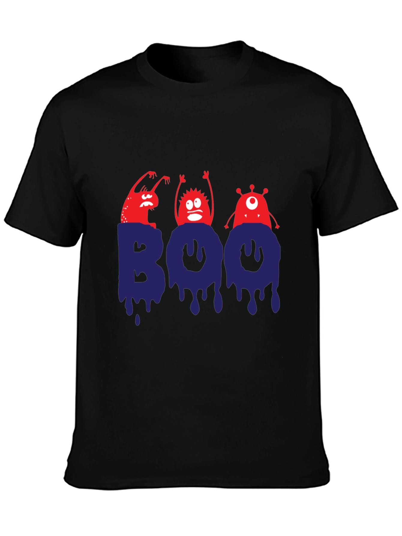 Spooky Boo Monster Halloween T-Shirt