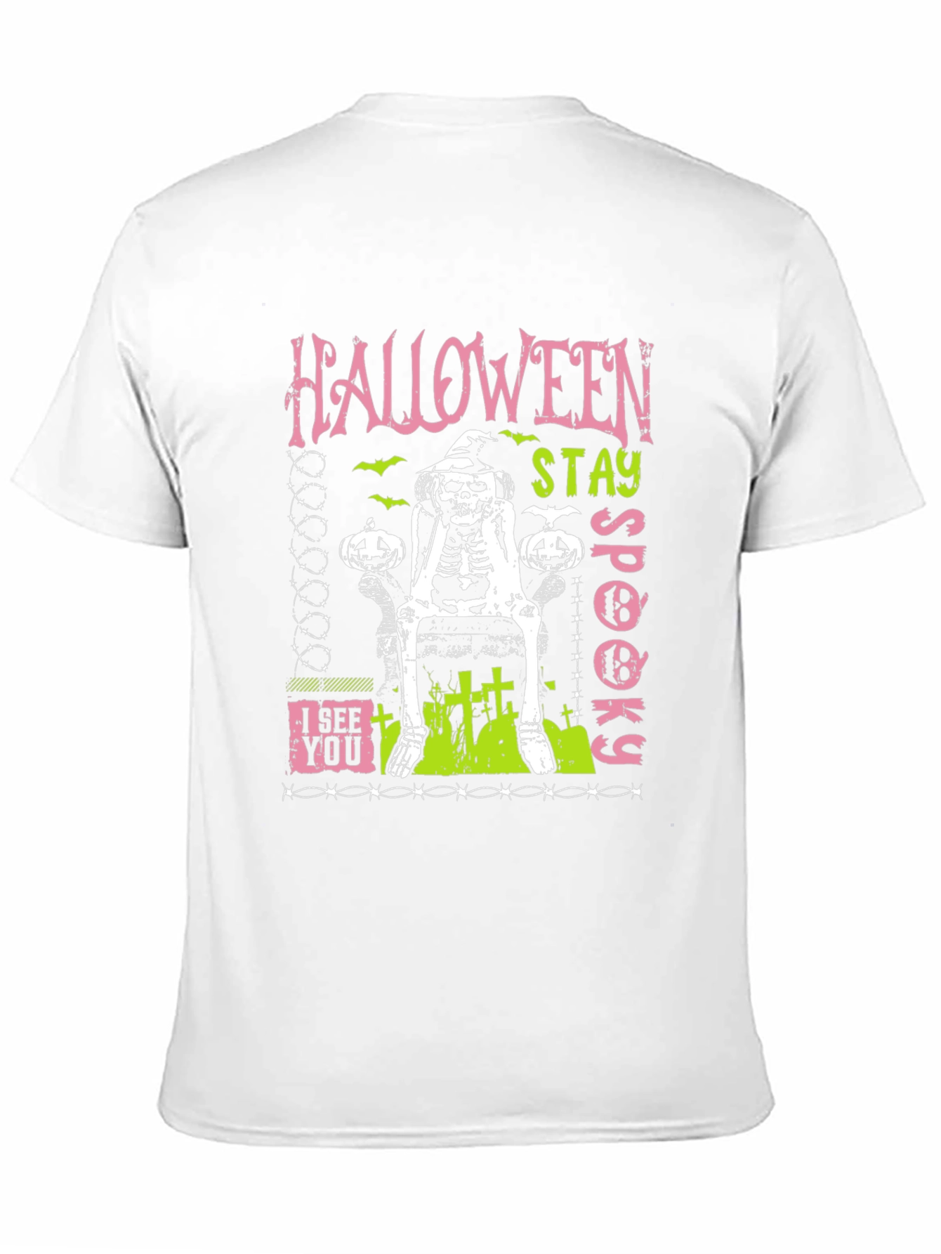 Halloween Stay Spooky Skeleton T-Shirt