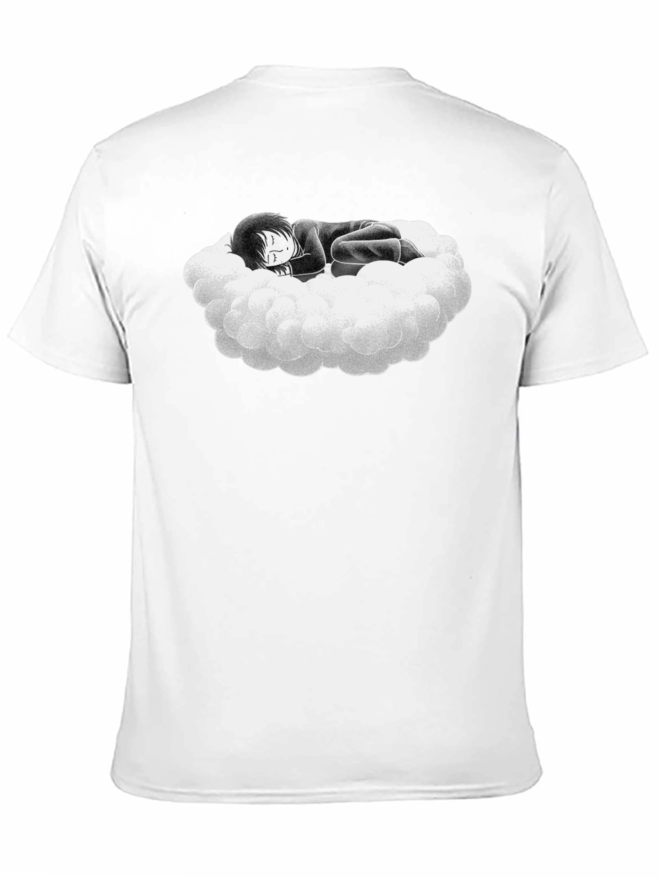 Dreamy Cloud Graphic Tee - Soft Cotton Comfort