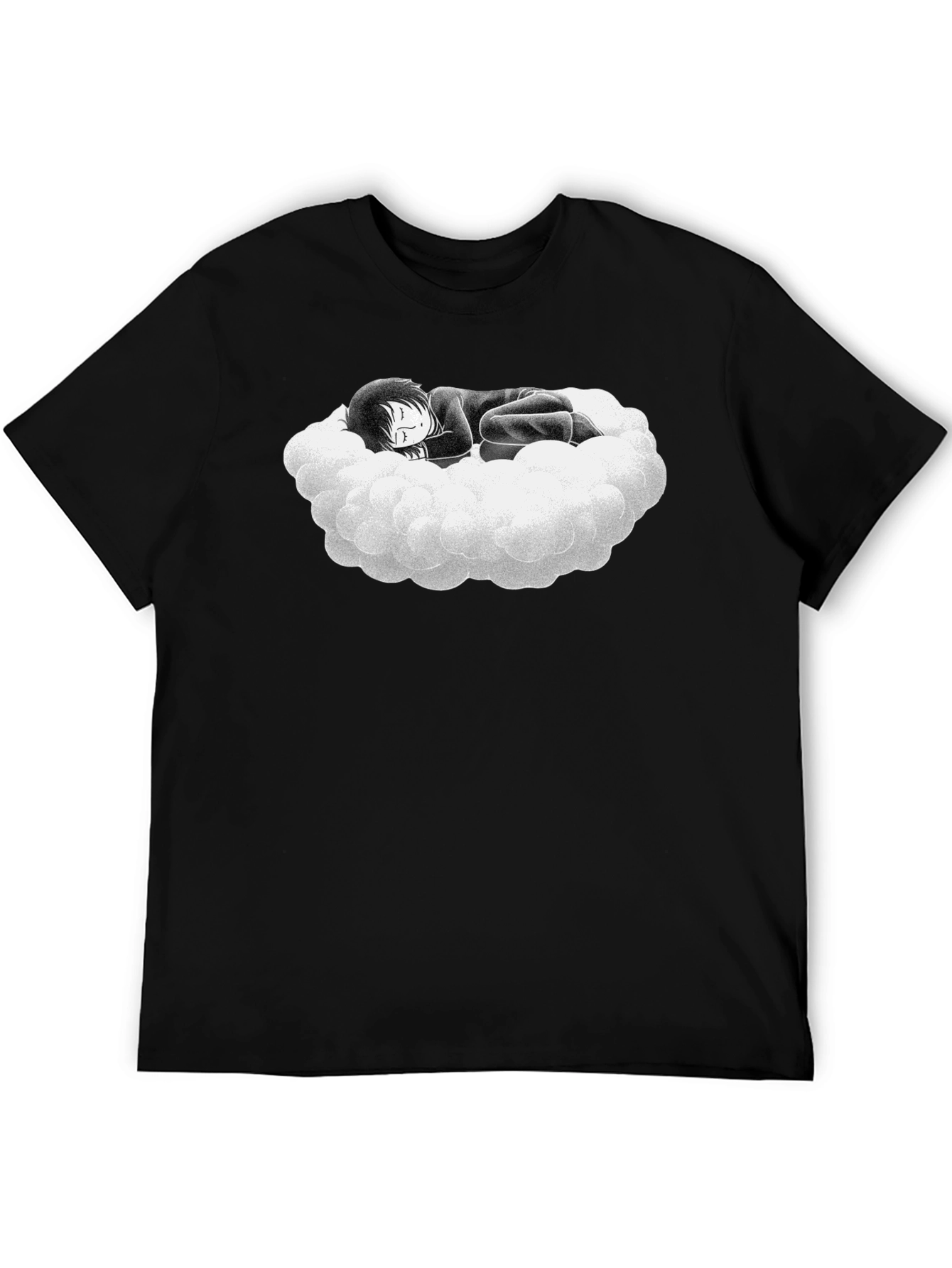 Dreamy Cloud Graphic Tee - Soft Cotton Comfort