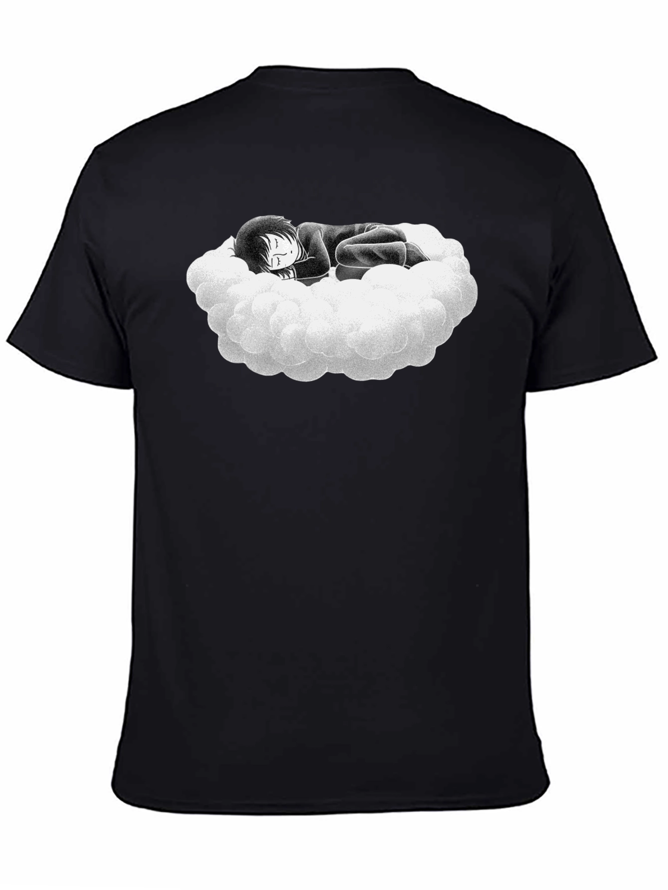 Dreamy Cloud Graphic Tee - Soft Cotton Comfort