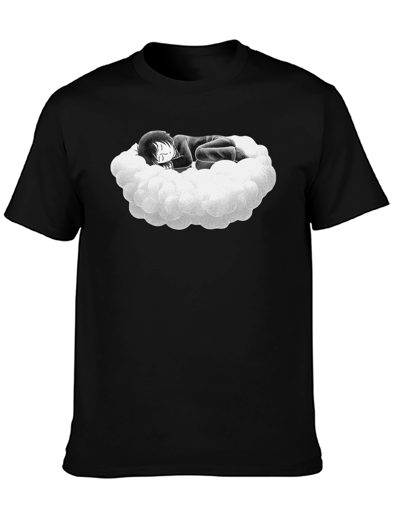 Dreamy Cloud Graphic Tee - Soft Cotton Comfort