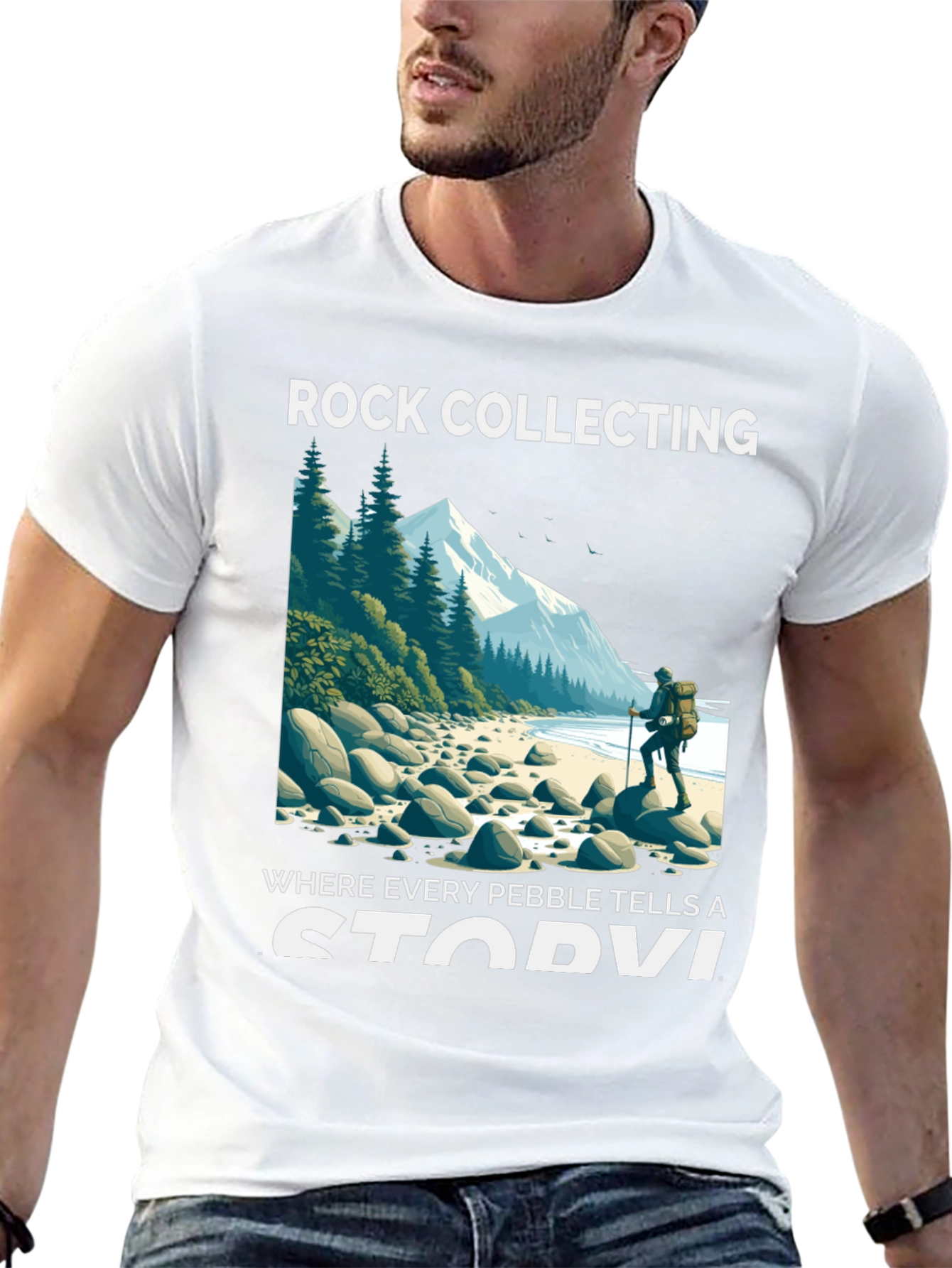 Rock Collecting T-Shirt: Every Pebble Tells A Story