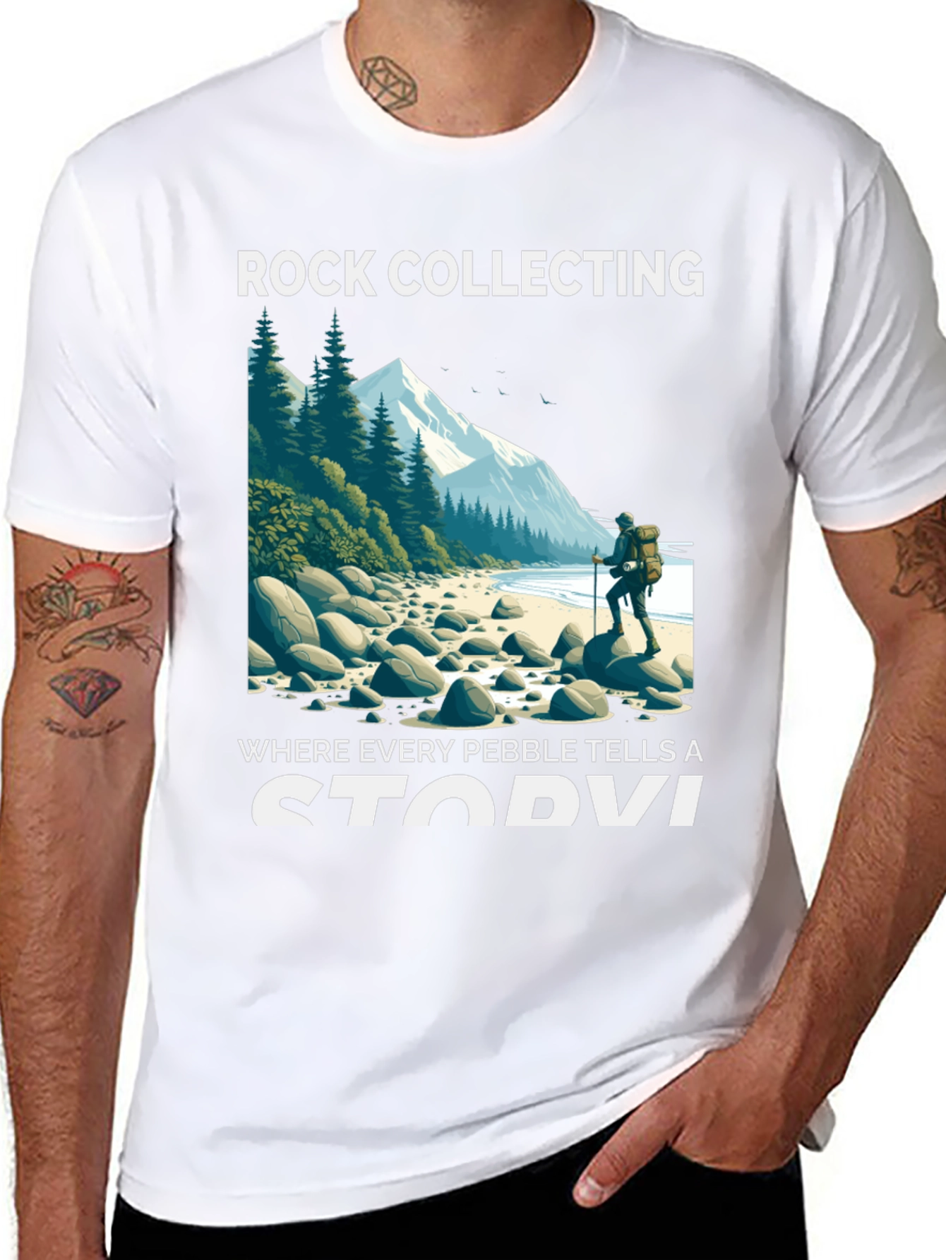 Rock Collecting T-Shirt: Every Pebble Tells A Story