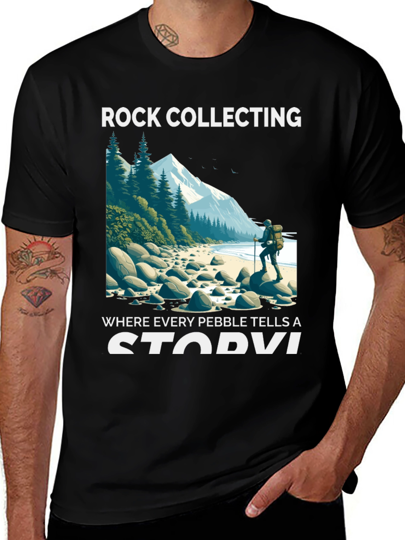 Rock Collecting T-Shirt: Every Pebble Tells A Story