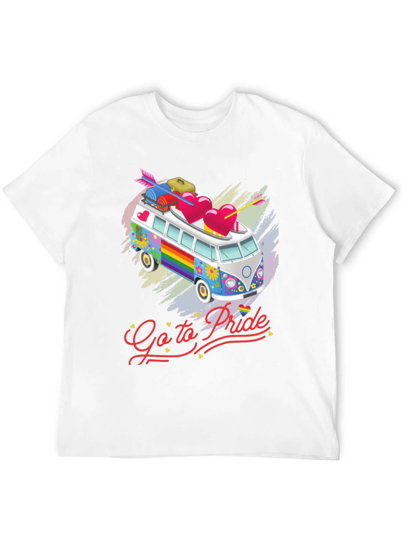 Pride Rainbow Bus T-Shirt