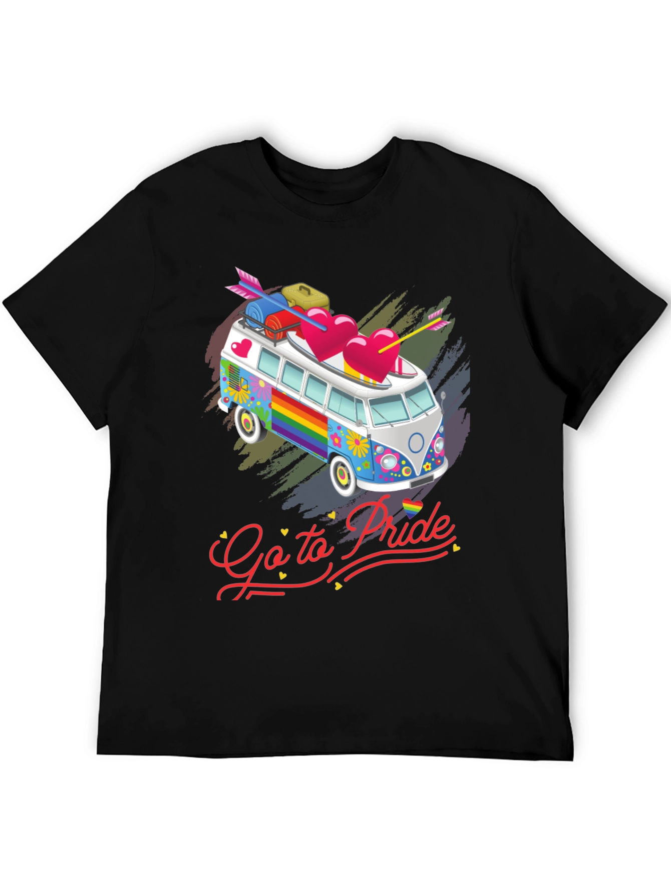 Pride Rainbow Bus T-Shirt