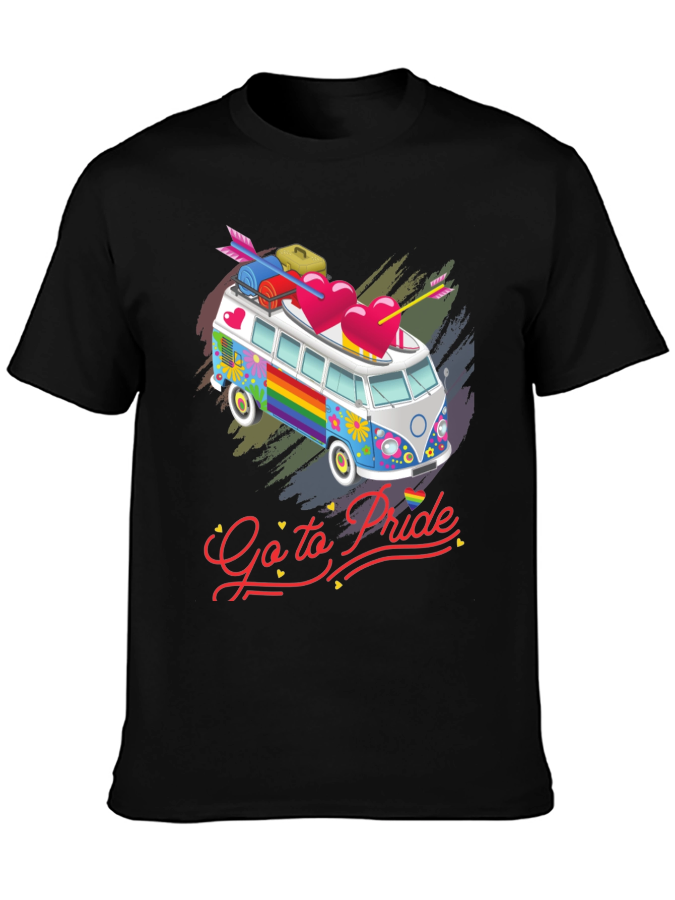 Pride Rainbow Bus T-Shirt