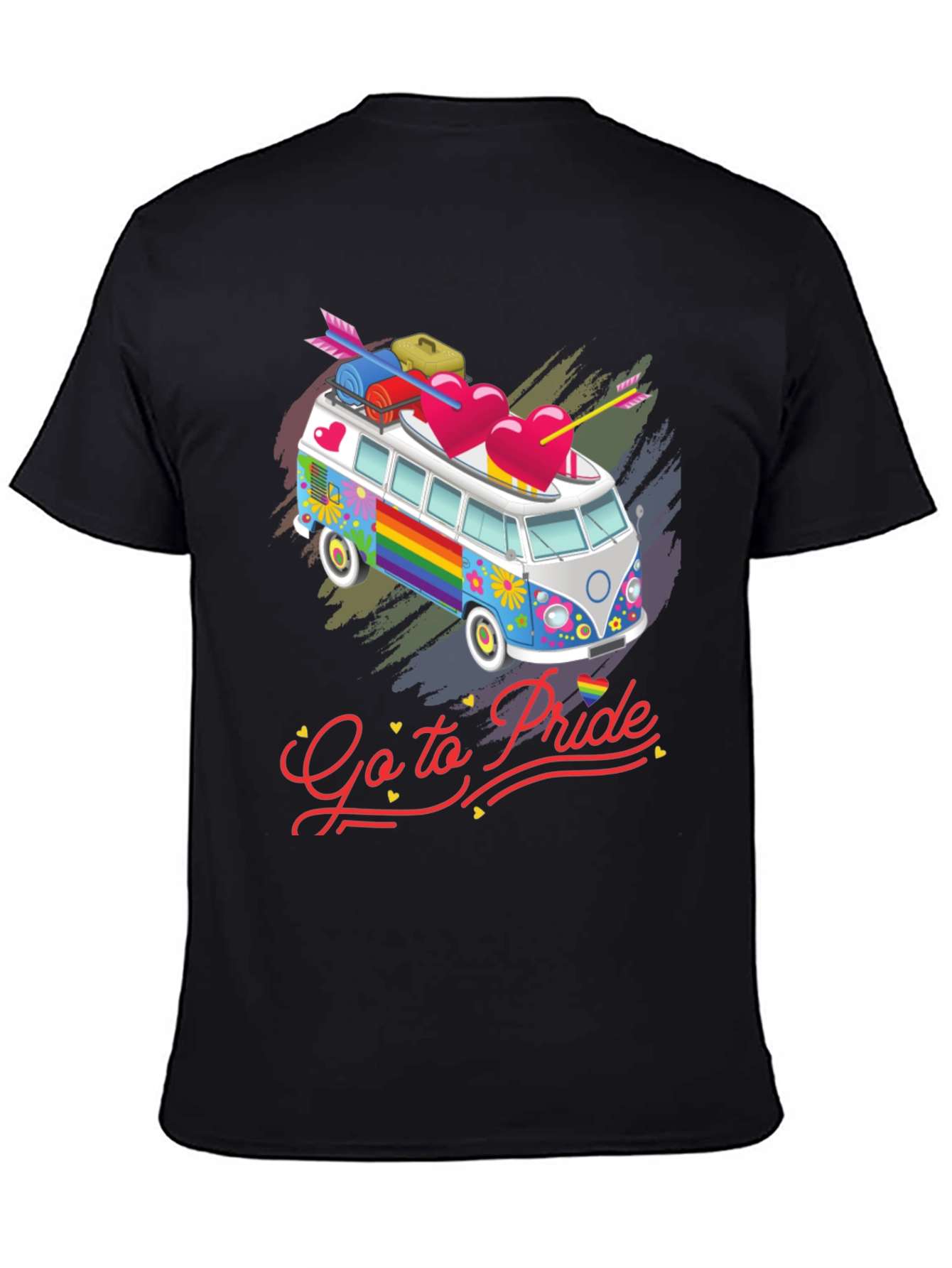Pride Rainbow Bus T-Shirt