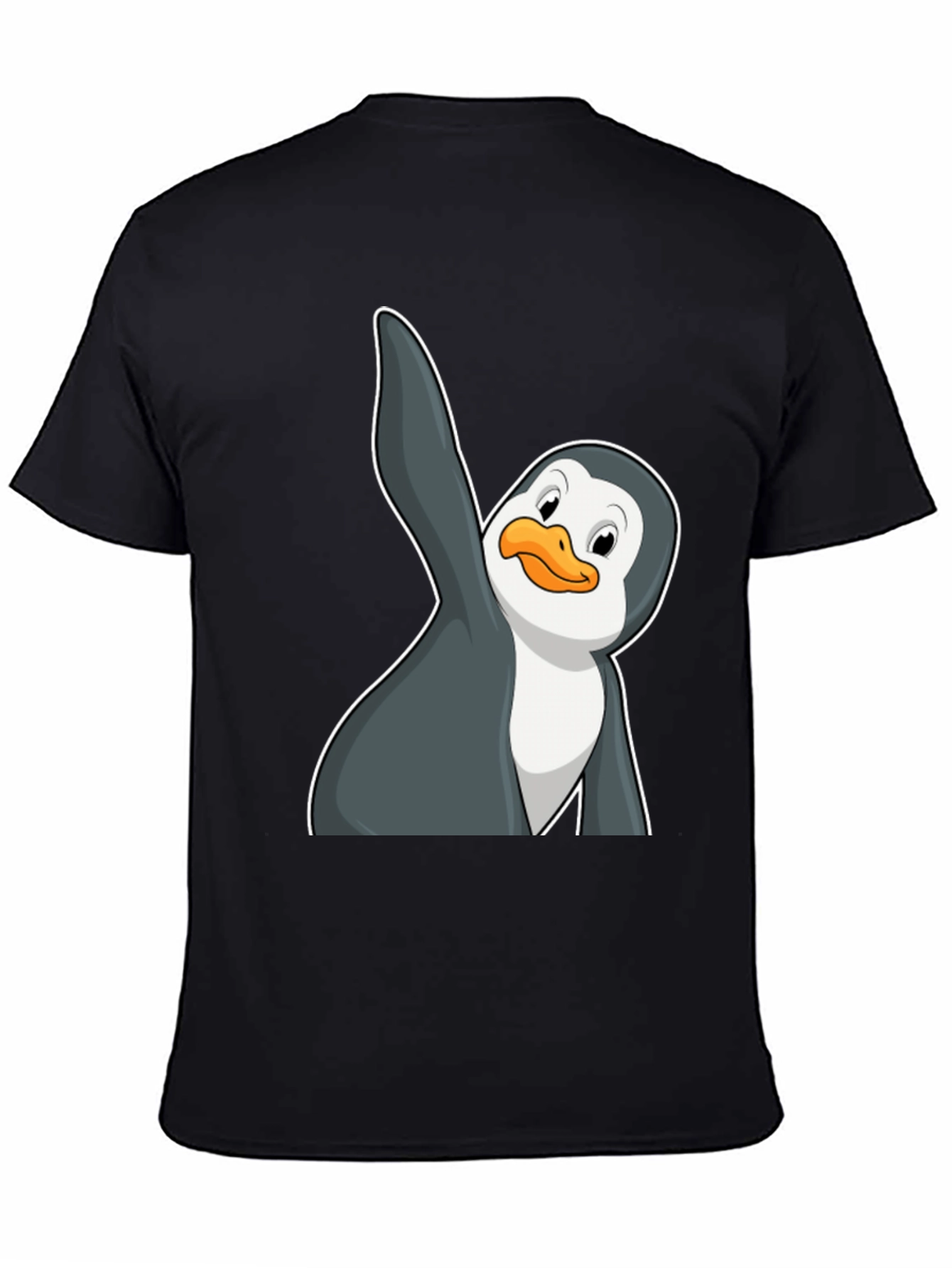 Penguin Graphic Tee - Mens Black T-Shirt