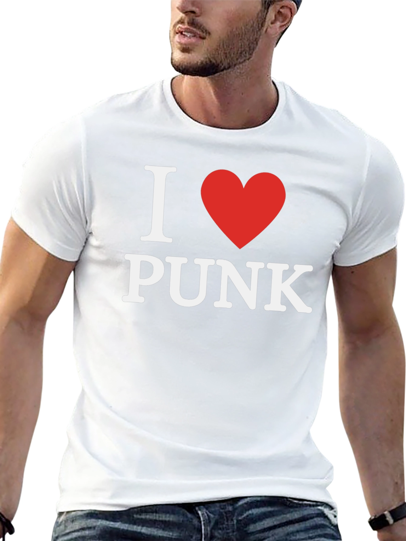 I Heart Punk Black T-Shirt