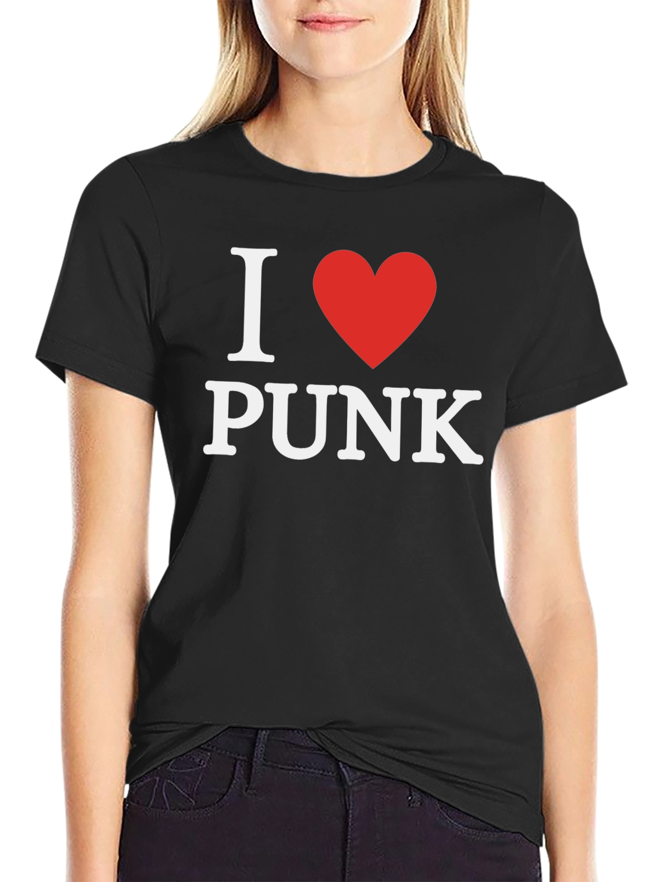 I Heart Punk Black T-Shirt