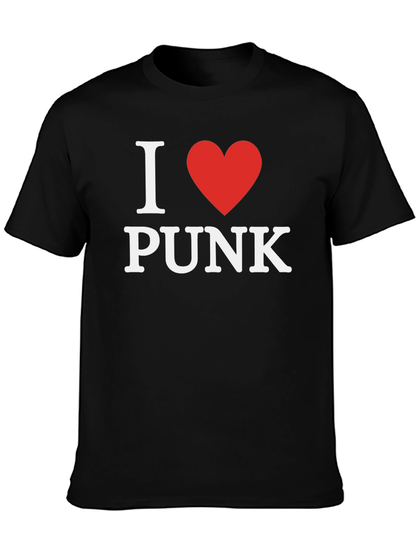 I Heart Punk Black T-Shirt
