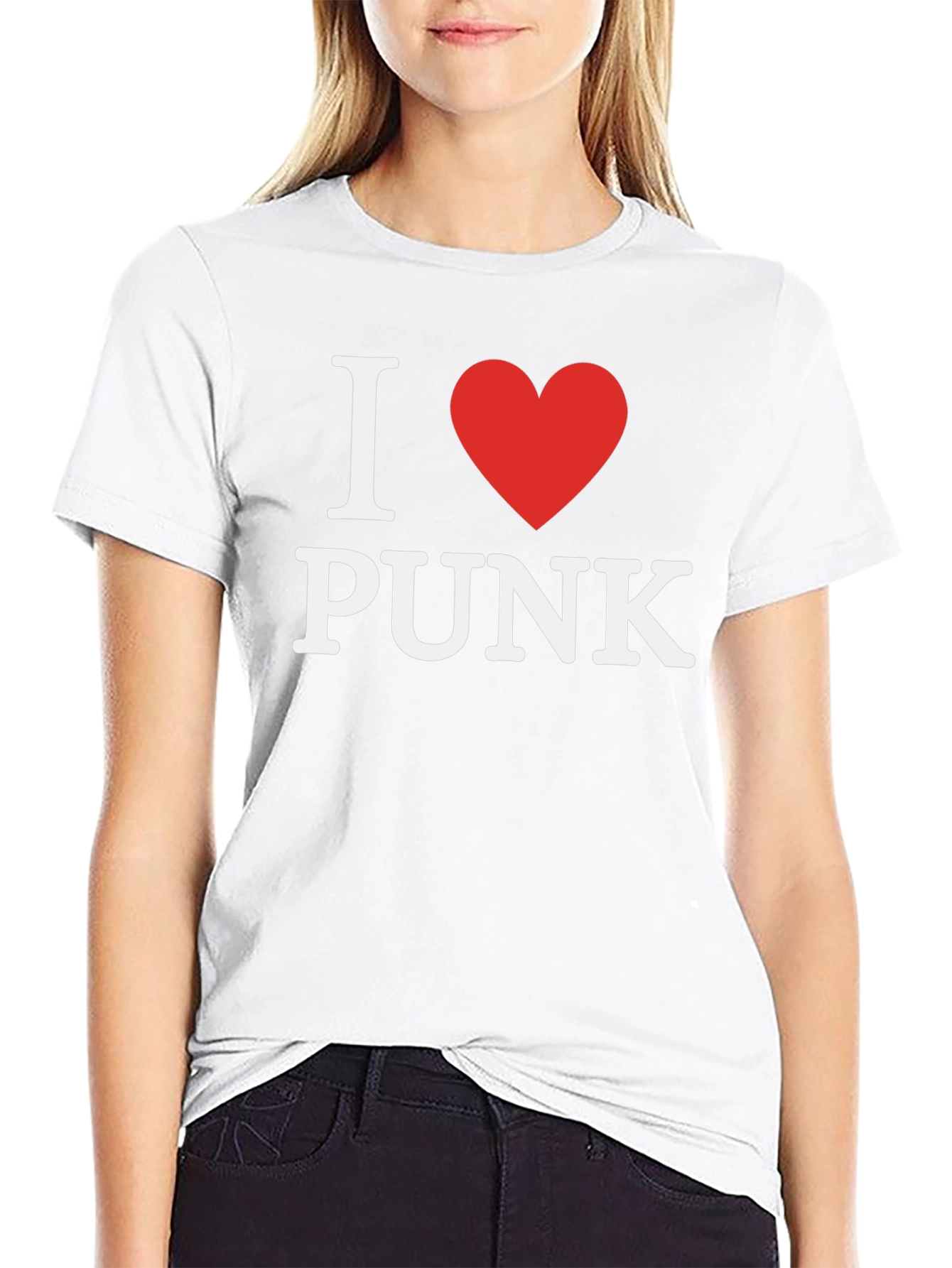 I Heart Punk Black T-Shirt