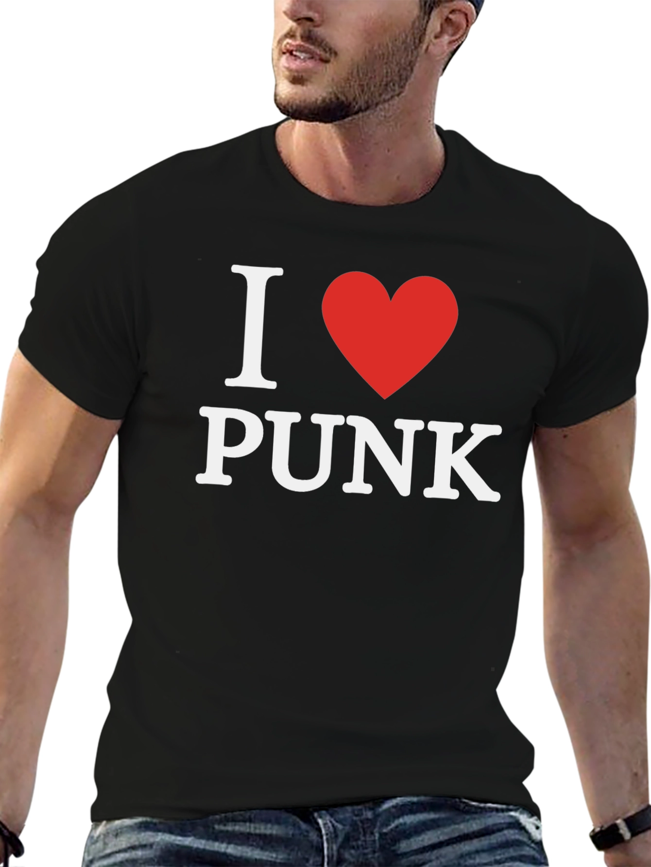 I Heart Punk Black T-Shirt