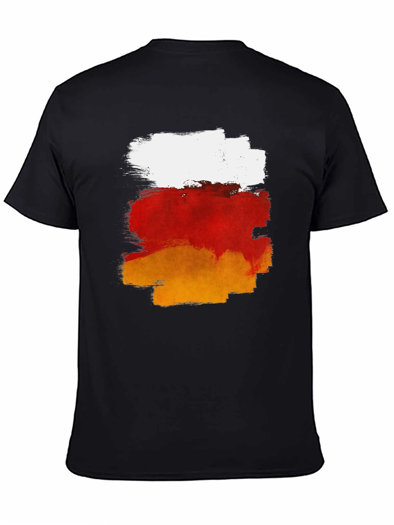 Abstract Brush Stroke Graphic T-Shirt