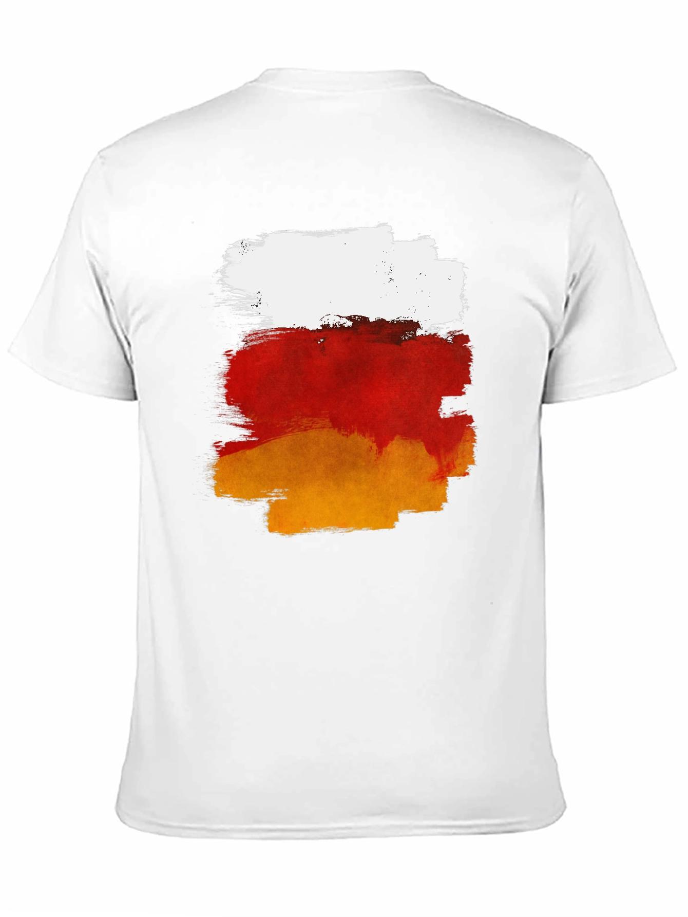 Abstract Brush Stroke Graphic T-Shirt