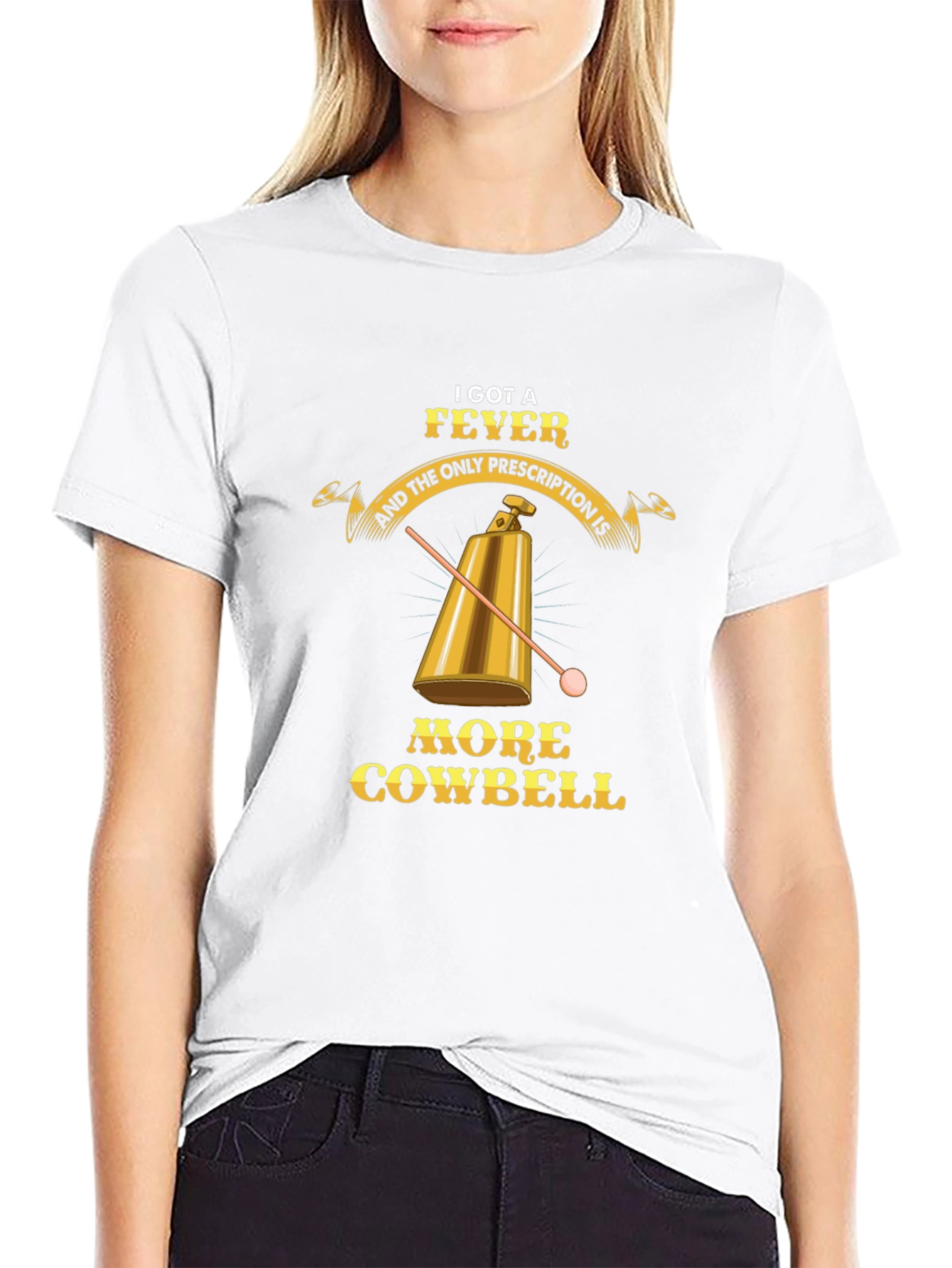 More Cowbell T-Shirt - Comedy Fever Cure